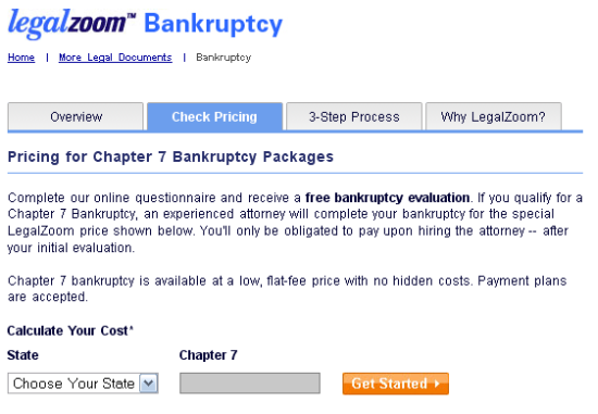 file bankruptcy on line