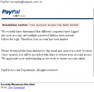 Paypal Scams Getting Harder To Detect