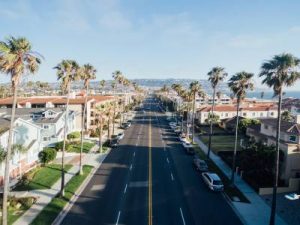california street houses ocean