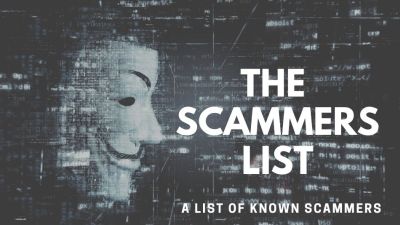 The Scammers Lists: The Names Of Known Scammers